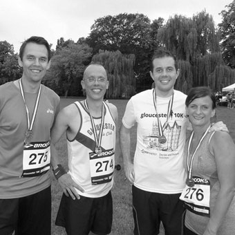 Our team are often involved in charity events